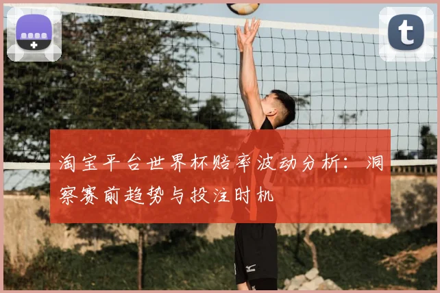 淘宝平台世界杯赔率波动分析：洞察赛前趋势与投注时机